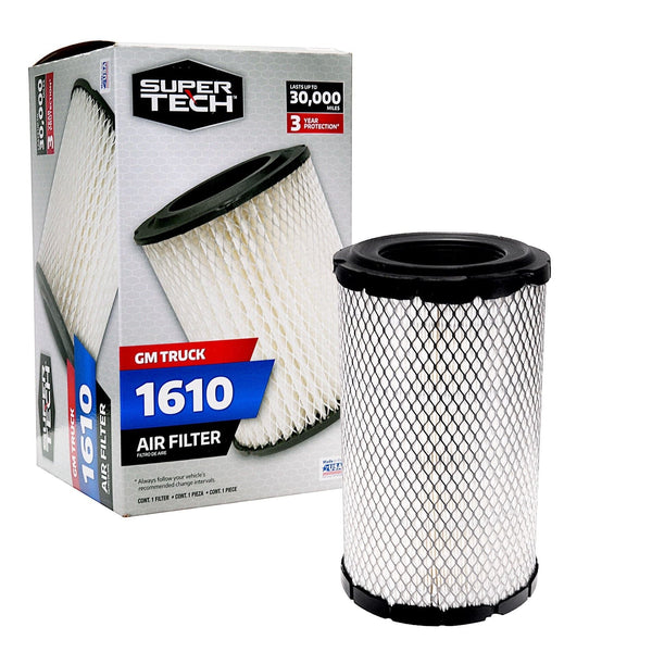 Super Tech 1610 Engine Air Filter, Replacement Filter for GM or GM Truck EasyOptionXY LLC