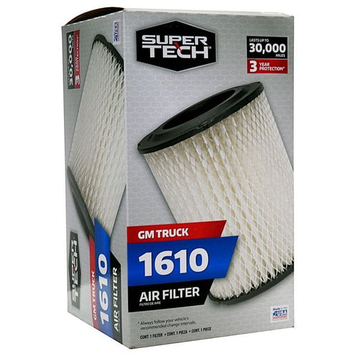 Super Tech 1610 Engine Air Filter, Replacement Filter for GM or GM Truck EasyOptionXY LLC