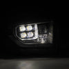 AlphaRex 14-21 Toyota Tundra MK II NOVA-Series LED Projector Headlights Black OffRoadUSA.com