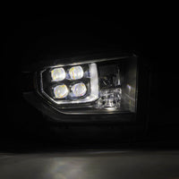 AlphaRex 14-21 Toyota Tundra MK II NOVA-Series LED Projector Headlights Black OffRoadUSA.com