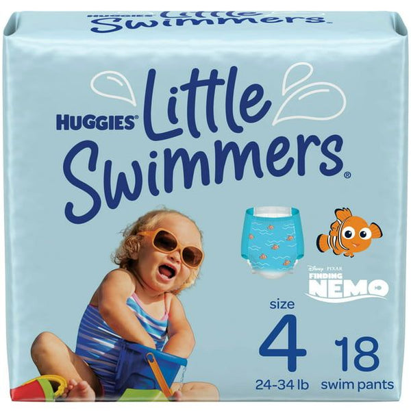 Huggies Little Swimmers Swim Diapers Size 4; Medium; Count 18 EasyOptionXY LLC