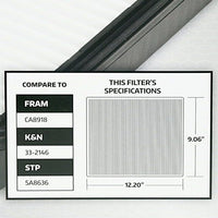 Super Tech 3320 Engine Air Filter, Replacement Filter for Toyota or Toyota Truck EasyOptionXY LLC