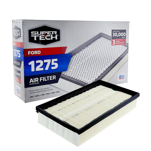Super Tech 1275 Engine Air Filter, Replacement Filter for Ford EasyOptionXY LLC