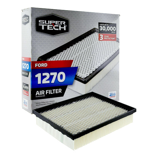 Super Tech 1270 Engine Air Filter, Replacement Filter for Ford EasyOptionXY LLC