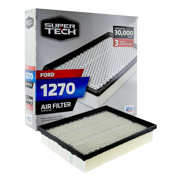 Super Tech 1270 Engine Air Filter, Replacement Filter for Ford EasyOptionXY LLC