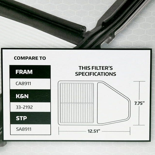 Super Tech 1780 Engine Air Filter, Replacement Filter for Honda EasyOptionXY LLC
