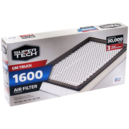 Super Tech 1600 Engine Air Filter, Replacement Filter for GM or GM Truck EasyOptionXY LLC