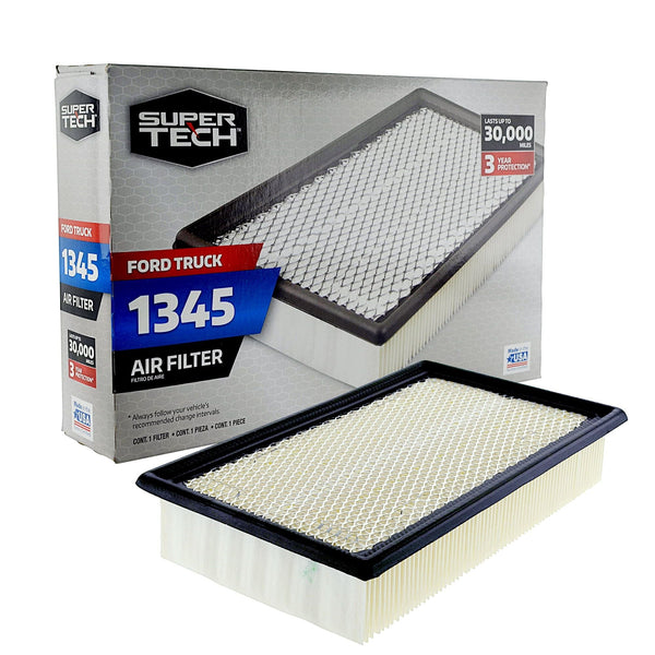 Super Tech 1345 Engine Air Filter, Replacement Filter for Ford or Ford Truck EasyOptionXY LLC