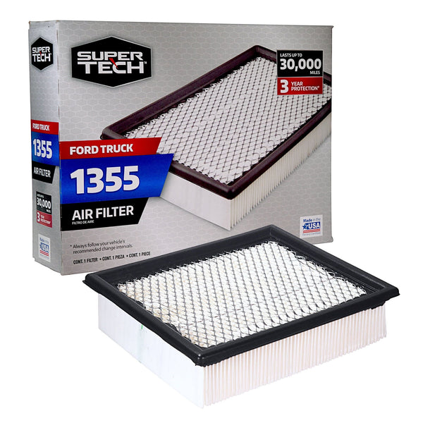 Super Tech 1355 Engine Air Filter, Replacement Filter for Ford or Ford Truck EasyOptionXY LLC
