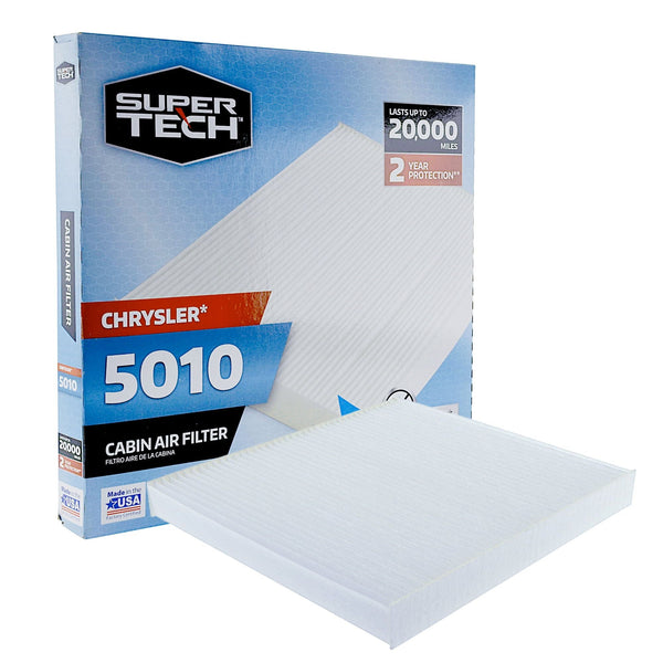 Super Tech 5010 Cabin Air Filters, Replacement Air/Dust Filter for Chrysler EasyOptionXY LLC