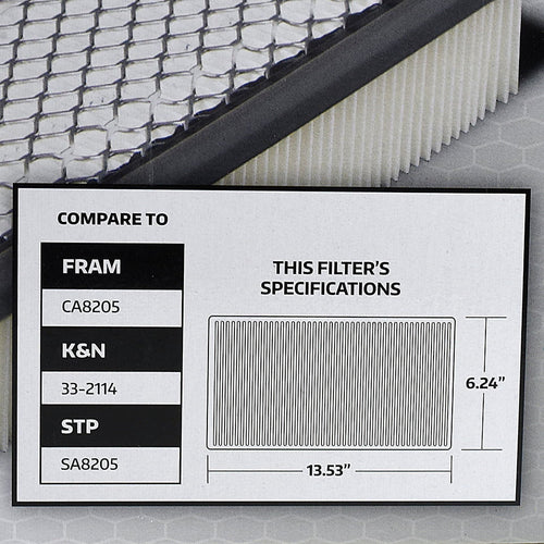 Super Tech 1540 Engine Air Filter, Replacement Filter for GM or Chevrolet EasyOptionXY LLC