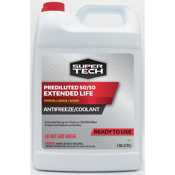 Super Tech Asian Vehicles (Red) Antifreeze+Coolant, 1 gal - Ready to Use Antifreeze EasyOptionXY LLC