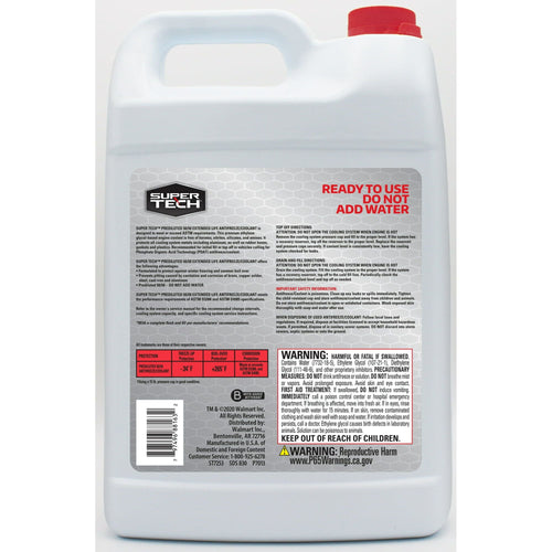 Super Tech Asian Vehicles (Red) Antifreeze+Coolant, 1 gal - Ready to Use Antifreeze EasyOptionXY LLC