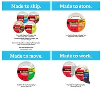 Scotch 893 Premium Heavy Duty Strapping Tape, 1 inch x 60 Yards, Transparent EasyOptionXY LLC