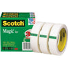 Scotch Magic Tape 1" x 2592" 3" Core 3/Pack, Clear EasyOptionXY LLC