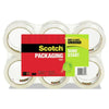 Scotch Sure Start Packaging Tape, Clear, 6 / Pack EasyOptionXY LLC