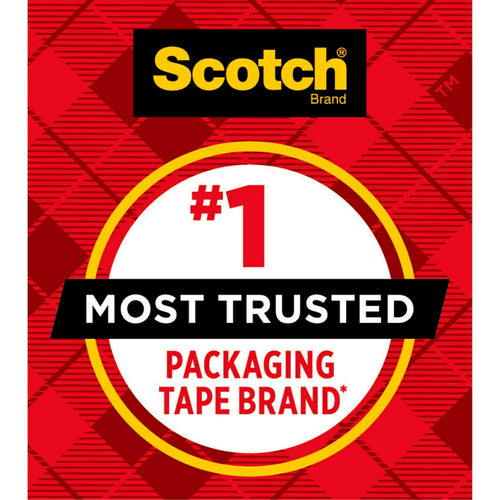 Scotch Heavy Duty Packaging Tape with Dispenser, Clear, 1.88" x 38.2 yd., 1 Total EasyOptionXY LLC