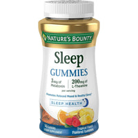 Nature's Bounty Melatonin Sleep Aid Gummies, 3 mg, 60 Count EasyOptionXY LLC