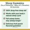 Nature's Bounty Melatonin Sleep Aid Gummies, 3 mg, 60 Count EasyOptionXY LLC