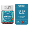 OLLY Goodbye Stress Gummy, GABA, L-Theanine, Lemon Balm, Berry, 42 Count EasyOptionXY LLC