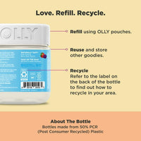 OLLY Kids Multivitamin + Probiotic Gummy, Vitamin A, C, D, E, B, Zinc, Berry, 70 Count EasyOptionXY LLC