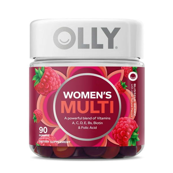 OLLY Women's Multivitamin Gummy, Health & Immune Support, Berry, 90 Count EasyOptionXY LLC