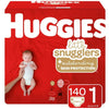 Huggies Little Snugglers Baby Diapers Size 1; Count 140 EasyOptionXY LLC