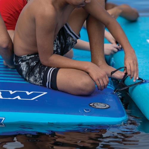 WOW Sports 8'x5'x6" Drop Stitch Vacation Station Dock Jupiter Gear