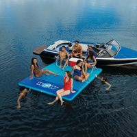 WOW Sports 8'x5'x6" Drop Stitch Vacation Station Dock Jupiter Gear