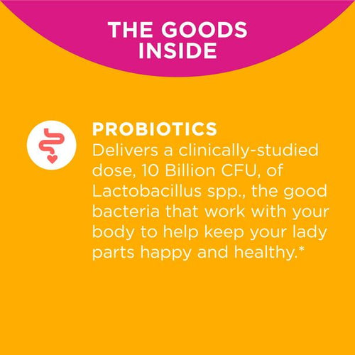 OLLY Happy Hoo-Ha, Women's Probiotic, Vaginal Health, Capsule Supplement, 25 Count EasyOptionXY LLC