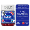 OLLY Kids Sleep Gummy Supplement, 0.5 Melatonin, L Theanine, Raspberry, 50 Count EasyOptionXY LLC