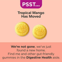 OLLY Probiotic Gummy, Immune & Digestive Health, Probiotic Supplement, Mango, 50 Count EasyOptionXY LLC