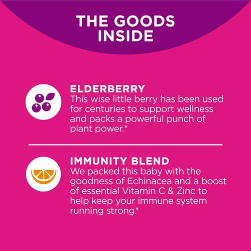 OLLY Immunity Gummy, Immune Support, Elderberry, Zinc, Vitamin C, 45 Count EasyOptionXY LLC