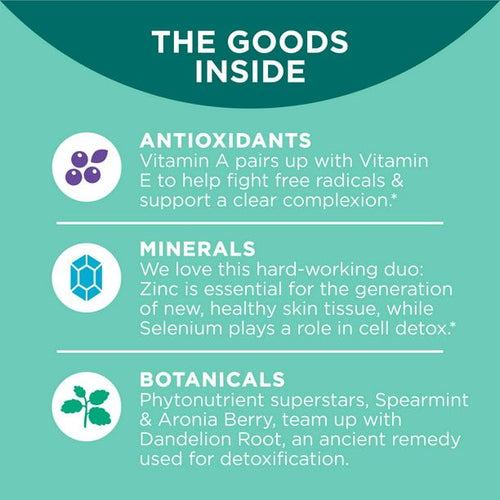 OLLY Flawless Complexion Gummy, Skin Support Supplement, Vitamins E, A, Zinc, 50 Count EasyOptionXY LLC