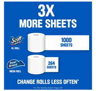 Scott 1,000 Toilet Paper, 20 Rolls, 1,000 Sheets per Roll EasyOptionXY LLC