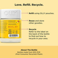 OLLY Extra Strength Daily Energy Gummy Supplement with CoQ10 & B12, Caffeine Free, Berry Yuzu, 60 Count EasyOptionXY LLC