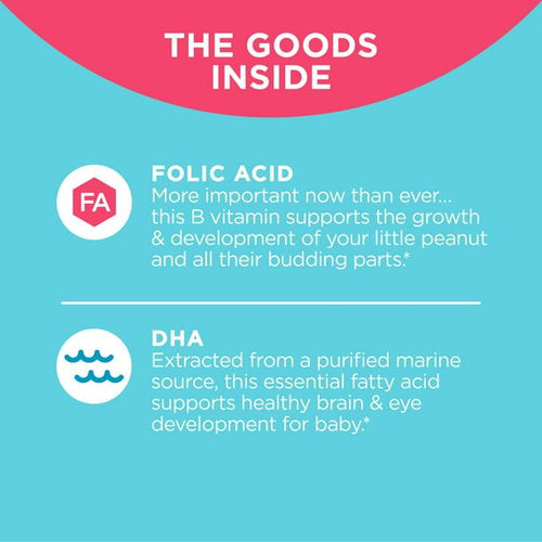 OLLY Prenatal Multivitamin Gummy for Women, Folic Acid, Vitamin D, Omega 3 DHA, 60 Count EasyOptionXY LLC