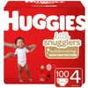 Huggies Little Snugglers Baby Diapers Size 4; Count 100 EasyOptionXY LLC