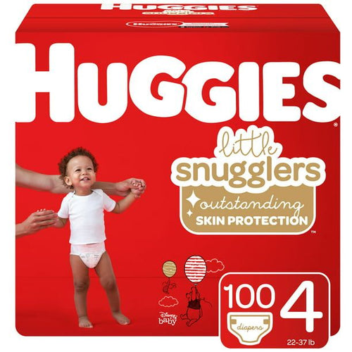 Huggies Little Snugglers Baby Diapers Size 4; Count 100 EasyOptionXY LLC