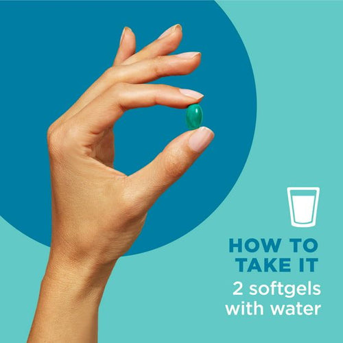 OLLY Ultra Strength Goodbye Stress Softgel, Stress Support, Ashwagandha, L-Theanine, 60 Count EasyOptionXY LLC