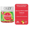 OLLY Metabolism Gummy Rings, Apple Cider Vinegar, B12, Chromium, Apple Flavor, 30 Count EasyOptionXY LLC