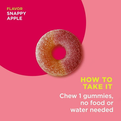 OLLY Metabolism Gummy Rings, Apple Cider Vinegar, B12, Chromium, Apple Flavor, 30 Count EasyOptionXY LLC