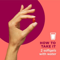 OLLY Ultra Strength Women's Multi + Omega-3 Softgels, Daily Vitamin, 60 Count EasyOptionXY LLC