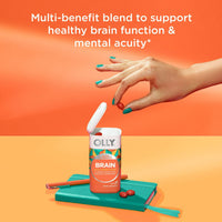 OLLY Ultra Strength Brain Softgels, Nootropic Supplement, 60 Count EasyOptionXY LLC