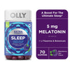 OLLY Extra Strength Sleep Gummy Supplement, 5mg Melatonin, L Theanine, Blackberry, 70 Count EasyOptionXY LLC