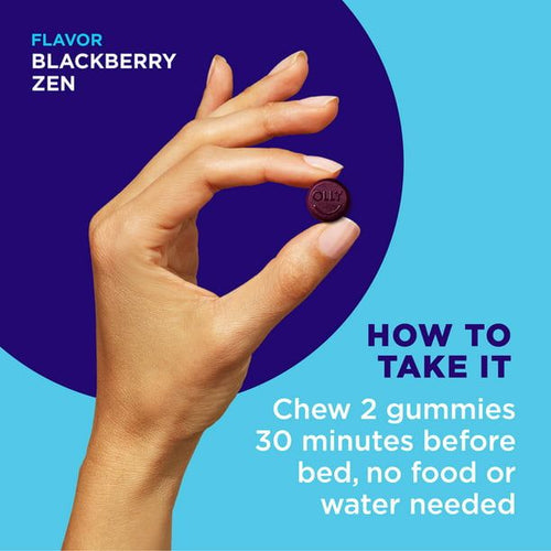 OLLY Extra Strength Sleep Gummy Supplement, 5mg Melatonin, L Theanine, Blackberry, 70 Count EasyOptionXY LLC