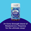 OLLY Extra Strength Sleep Gummy Supplement, 5mg Melatonin, L Theanine, Blackberry, 70 Count EasyOptionXY LLC