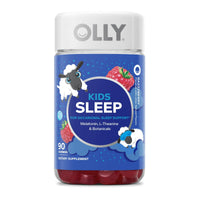 OLLY Kids Sleep Gummy, 0.5mg Melatonin, Raspberry, 90 Count EasyOptionXY LLC