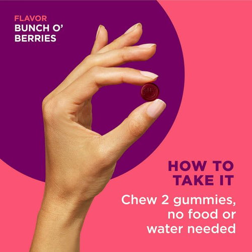 OLLY Extra Strength Elderberry Gummies, Immune Support, Vitamin C, D, Zinc, Berry, 60 Count EasyOptionXY LLC