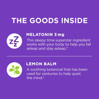 OLLY Sleep Fast Dissolves Supplement, 3 mg Melatonin, Lemon Balm, Vegan, Strawberry, 30 Count EasyOptionXY LLC